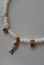 Girocollo giada e charms - immagine 5