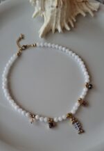 Girocollo giada e charms - immagine 4