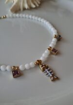 Girocollo giada e charms