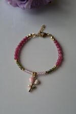 Bracciale giada e zirconi - immagine 2