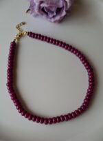 Girocollo giada fucsia - immagine 4