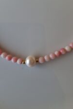 Girocollo Perle e Corallo rosa - immagine 4