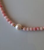 Girocollo Perle e Corallo rosa - immagine 6